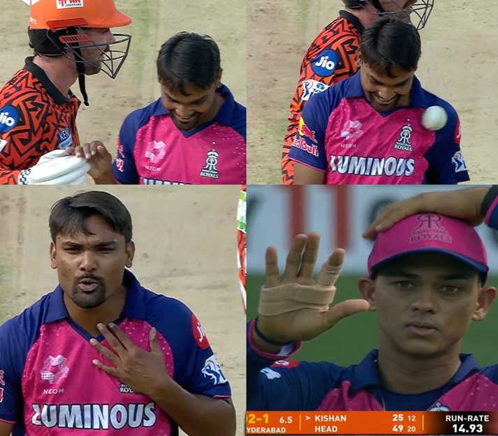 Yashasvi Jaiswal Sandeep Sharma Photo IPL