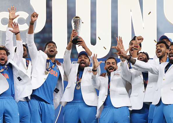 India's Champions Trophy Winning Team, BCCI